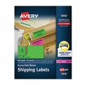 Avery Dennison LABEL, SH, 2X4,500, NEON, AST 5956